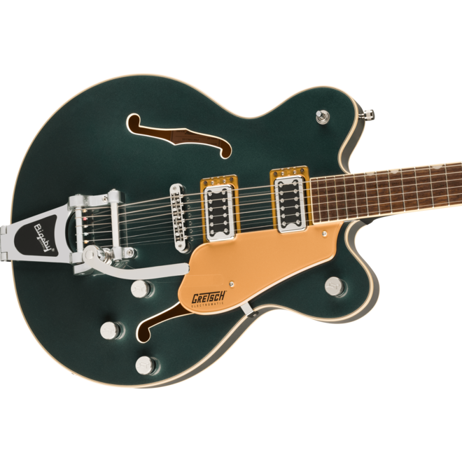 Gretsch G5622T Electromatic Center Block Double-Cut Electric Guitar, w/Bigsby, Laurel Fingerboard, Cadillac Green