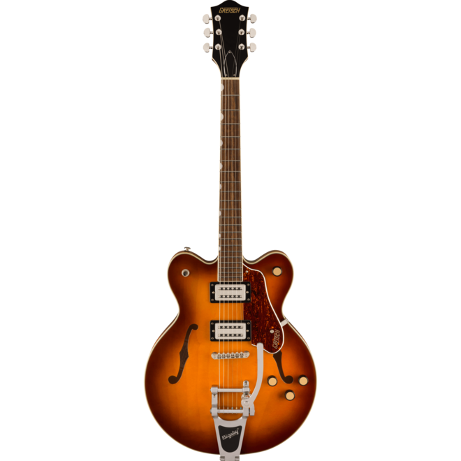 Gretsch G2622T Streamliner Center Block Double-Cut Electric Guitar, w/Bigsby, Laurel Fingerboard, Broad’Tron BT-3S Pickups, Abbey Ale