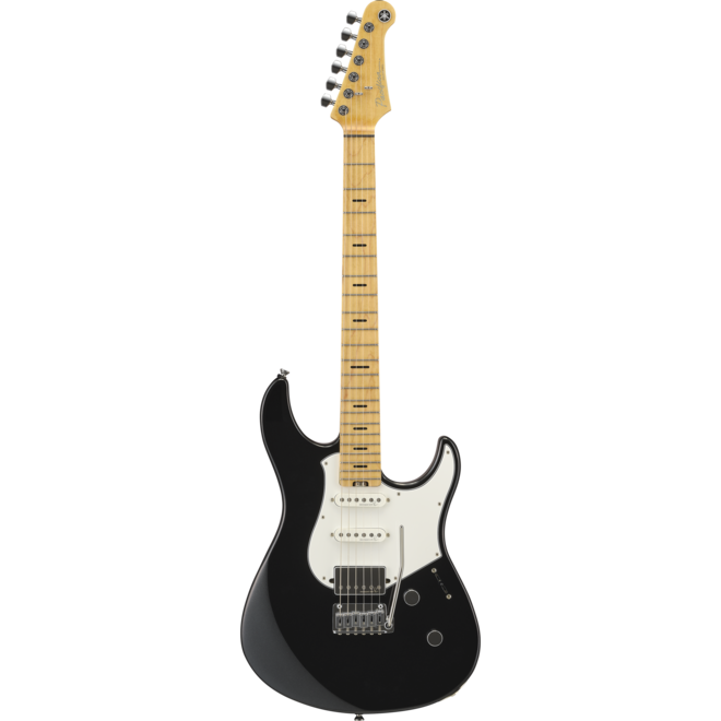 Yamaha PACP12M Pacifica Professional Series Electric Guitar, Maple, Black Metallic