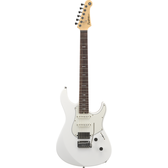 Yamaha PACS+12 Pacifica Standard Plus Series Electric Guitar, Rosewood, Shell White