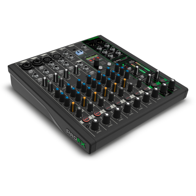 Mackie ProFX10v3+ 10-Channel Analog Mixer w/Effects, USB & Bluetooth