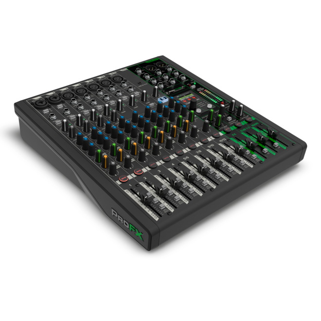 Mackie ProFX12v3+ 12-Channel Analog Mixer w/FX, USB & Bluetooth