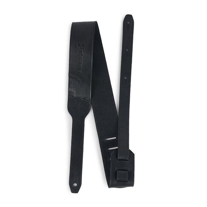 Martin Luxe by Martin Leather Guitar Strap, Black