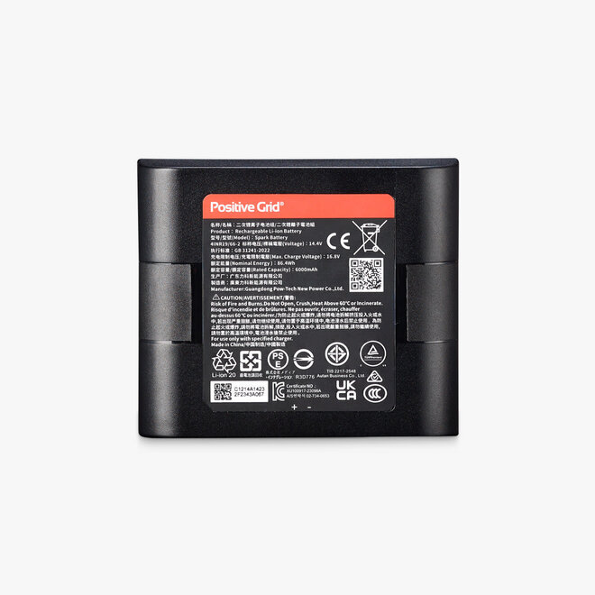 Positive Grid Spark Rechargeable Battery for Spark LIVE, Spark 2 & Spark EDGE
