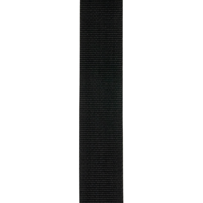 D'Addario 2” Auto Lock Polypro Guitar Strap, Black