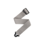 D'Addario 2” Auto Lock Polypro Guitar Strap, Silver