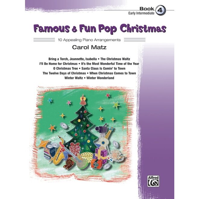 Alfred's Famous & Fun Pop Christmas, Book 4