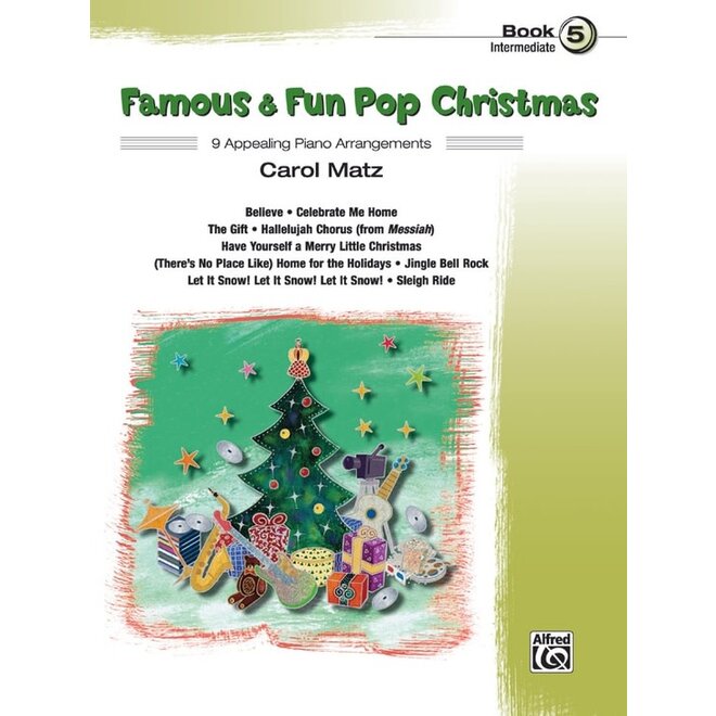 Alfred's Famous & Fun Pop Christmas, Book 5