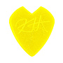 Jim Dunlop Kirk Hammett Jazz III Guitar Picks, Yellow Glitter (6 Pack)
