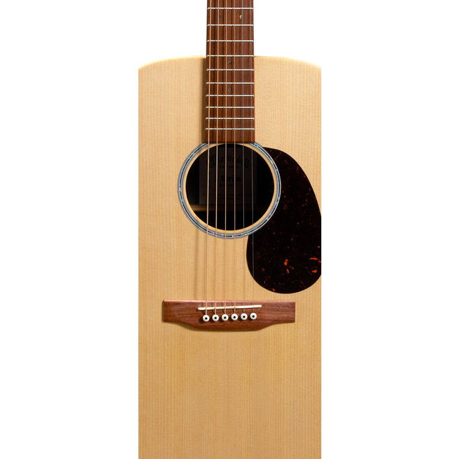 Martin D-X2E Dreadnought Acoustic-Electric Guitar, Spruce/Mahogany HPL, w/Gigbag