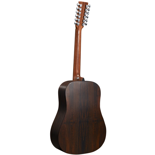 Martin D-X2E 12-String Dreadnought Acoustic-Electric Guitar, Spruce/Brazilian Rosewood HPL, w/Gigbag