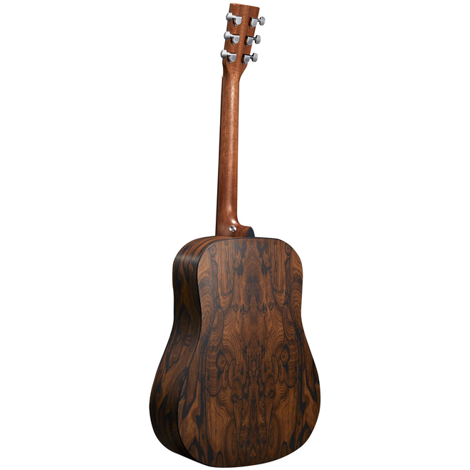Martin D-X2E Dreadnought Acoustic-Electric Guitar, Spruce/Ziricote HPL, Burst Finish, w/Gigbag