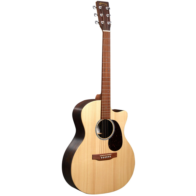 Martin GPC-X2E Grand Performance Cutaway Acoustic-Electric Guitar, Spruce/Cocobolo HPL, w/Gigbag