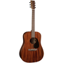 Martin D-15E Dreadnought Acoustic-Electric Guitar, Mahogany/Sapele, w/Gigbag