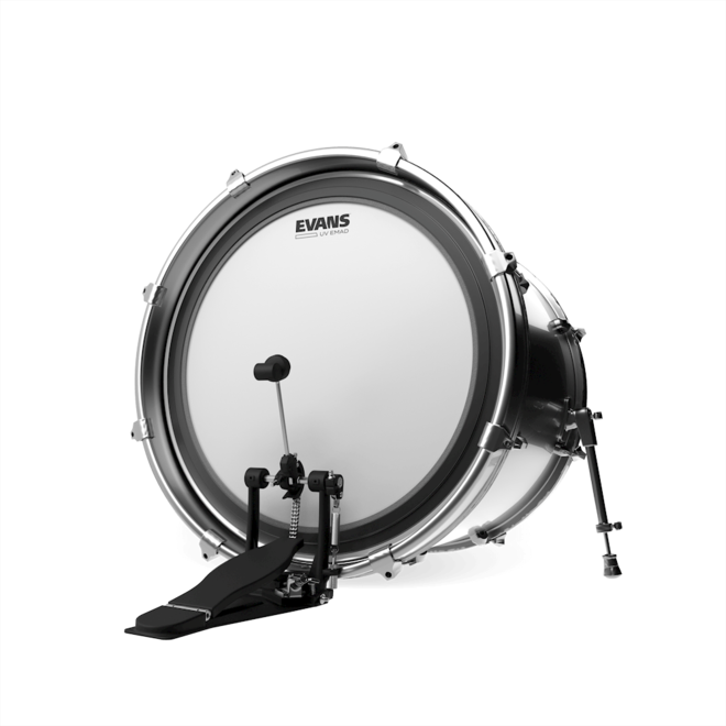 EVANS 20" EMAD UV Coated Bass Drum Batter Head