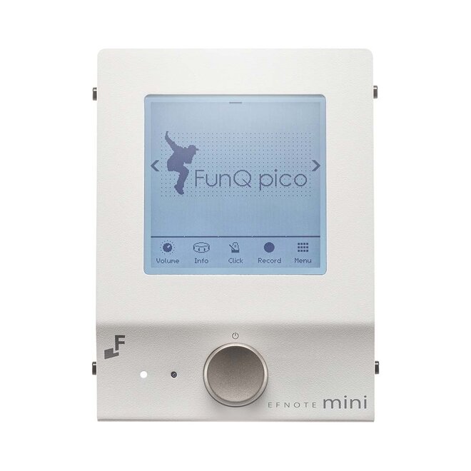 EFNOTE mini Electronic Drum Set, White Sparkle