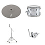 EFNOTE 7 Expansion Pack, 18" Crash, 10" Tom, White Sparkle