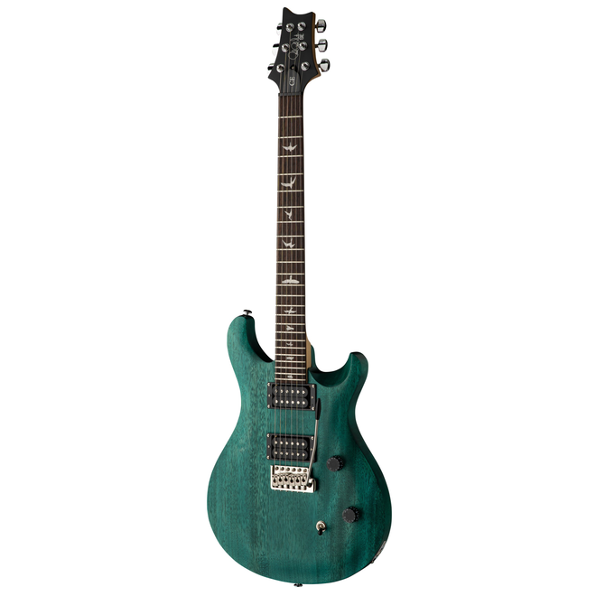 PRS SE CE 24 Standard Satin Electric Guitar, Turquoise, Gigbag