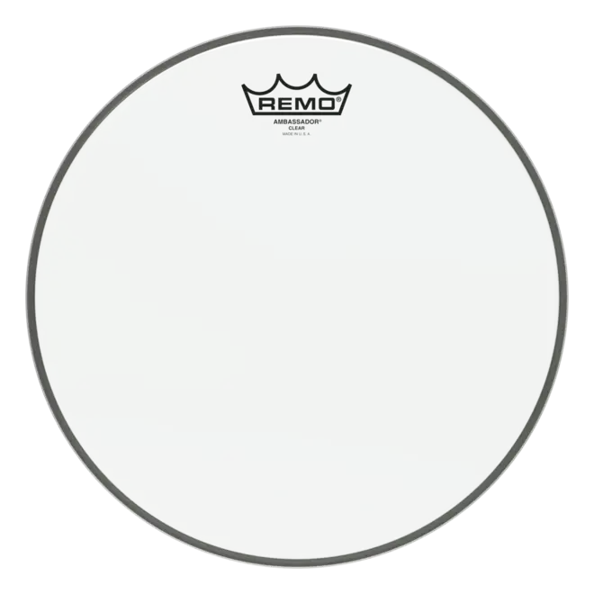 Remo 12" Clear Ambassador Batter Drumhead