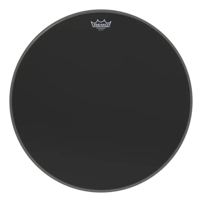 Remo 22" Powerstroke P3 Ebony Bass Drum Head