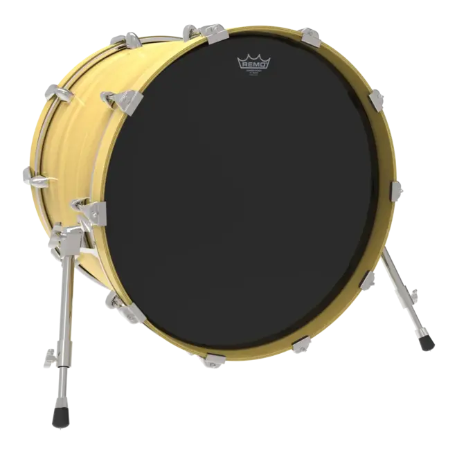 Remo 22" Powerstroke P3 Ebony Bass Drum Head