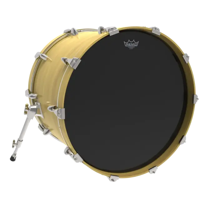 Remo 22" Powerstroke P3 Ebony Bass Drum Head