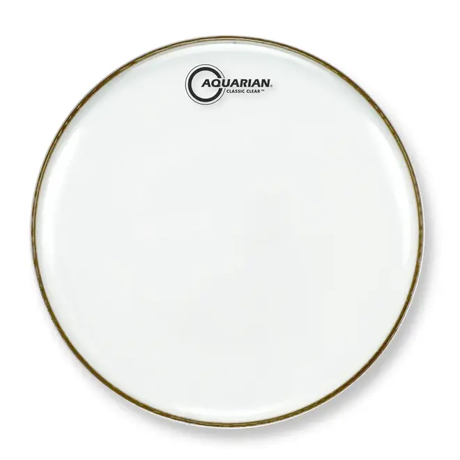 Aquarian 14" Classic Clear Resonant Snare Drumhead
