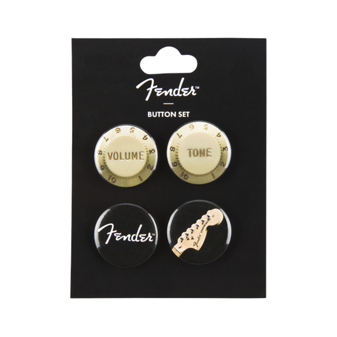 Fender Button Set (4 Pack)