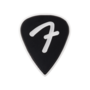 Fender F Grip Guitar Picks, 351 Shape, Black (3 Pack)