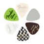 Fender Material Medley Guitar Picks, 351 Shape, Medium (6 Pack)