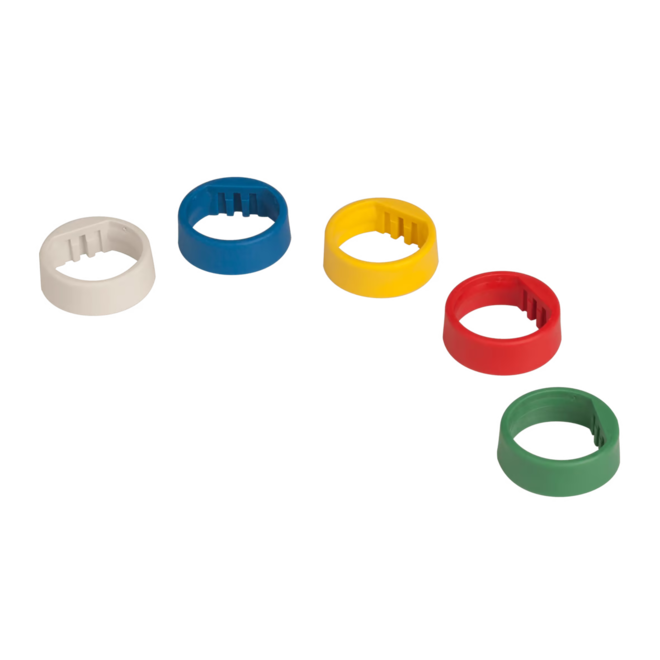 Shure WA616M Colour ID Rings for ULXD & QLXD Series Transmitters (5 Pack)