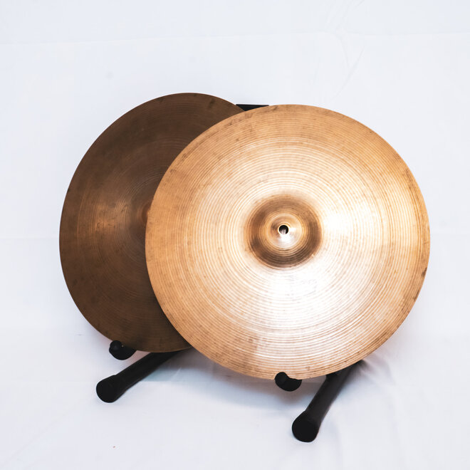 1970s Zildjian 15" New Beat Hi-hat Cymbals, Pair