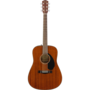 Fender CD-60S Dreadnought Acoustic Guitar, Walnut Fingerboard, All Mahogany