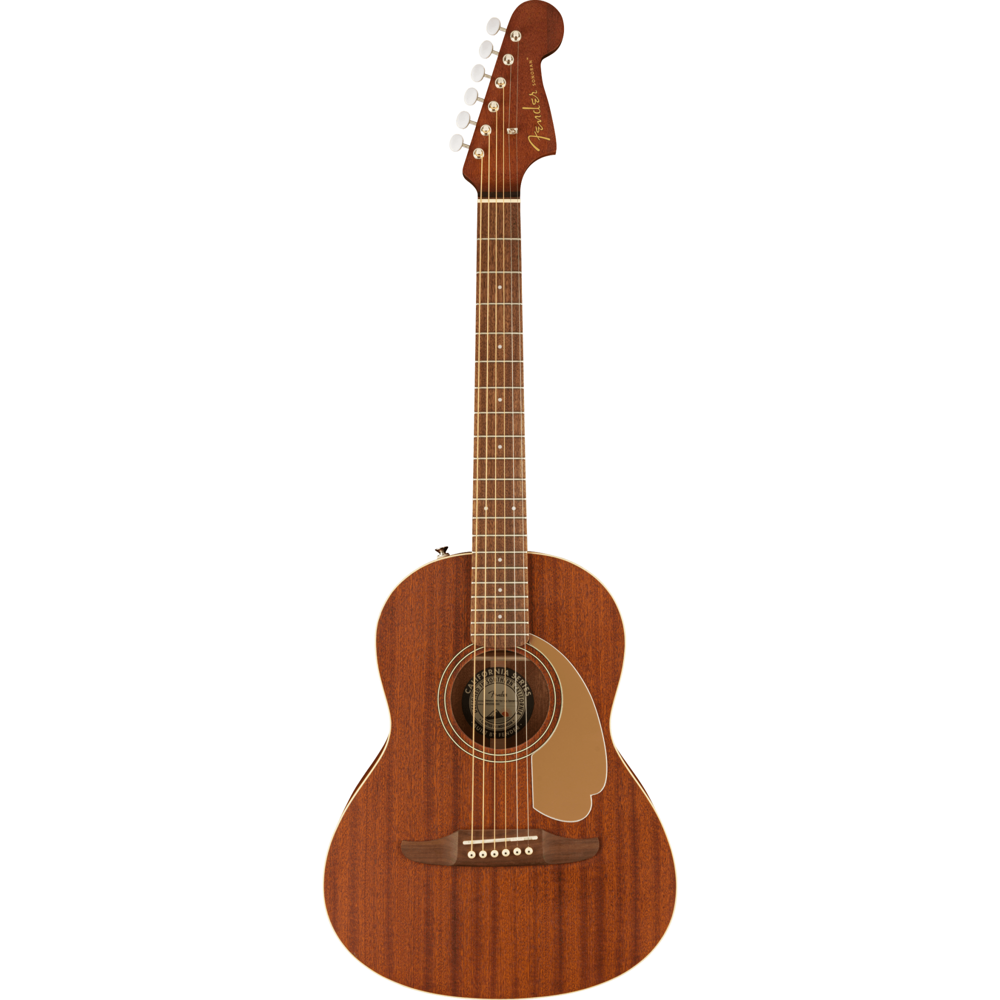 ギター Fender Sonoran Mini All Mahogany Fender Sonoran Mini Acoustic Guitar With Gigbag - All