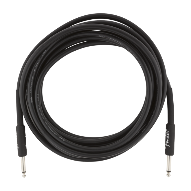 Fender Professional Series Instrument Cable, Straight/Straight, 15’