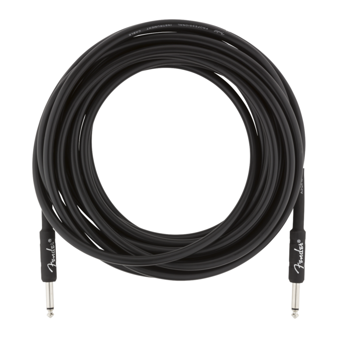 Fender Professional Series Instrument Cable, Straight/Straight, 25’