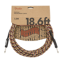 Fender Festival Instrument Cable, Pure Hemp, Rainbow, 18.6'