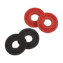 Fender Strap Blocks, Black & Red (4 Pack)