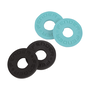 Fender Strap Blocks, Black & Daphne Blue (4 Pack)