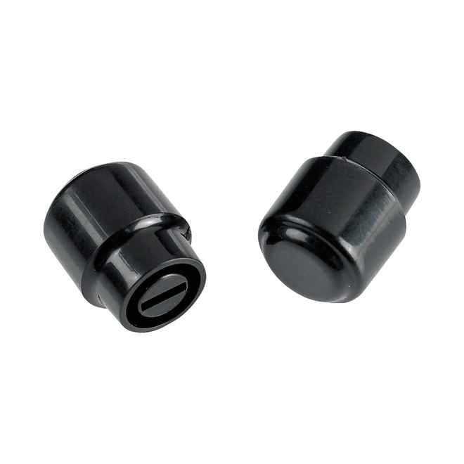 Fender Telecaster "Barrel" Switch Tips, Black (2 Pack)