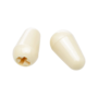Fender Stratocaster Switch Tips, Aged White (2 Pack)