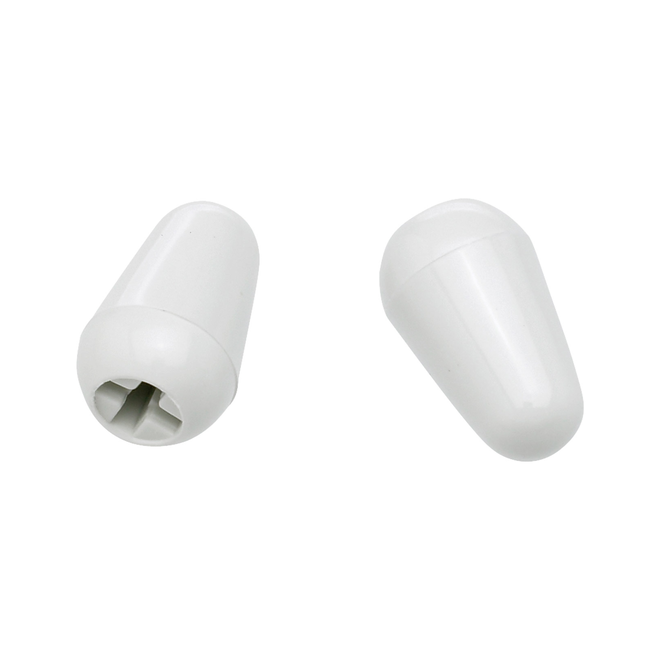 Fender Stratocaster Switch Tips, White (2 Pack)
