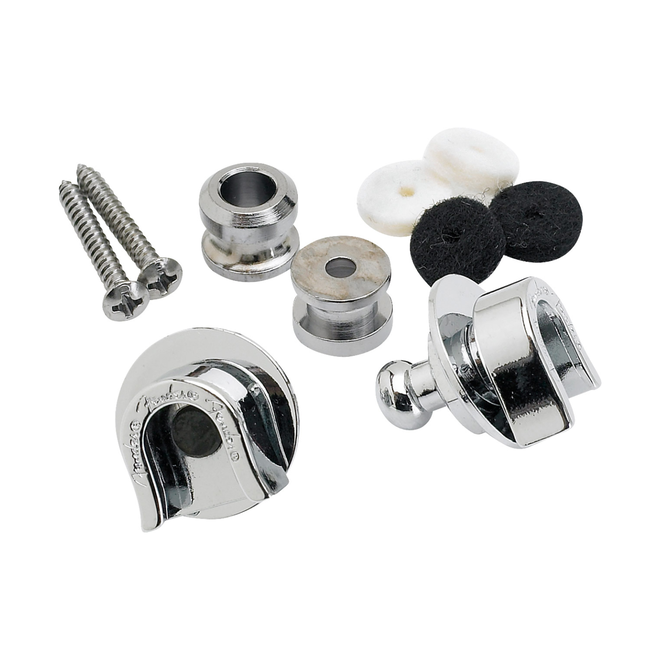 Fender Security Strap Locks, Chrome