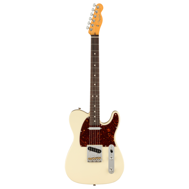 Fender American Professional II Telecaster, Rosewood Fingerboard, Olympic White, w/Deluxe Molded Case
