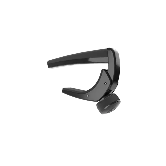 D'Addario Pro Plus Guitar Capo, Black