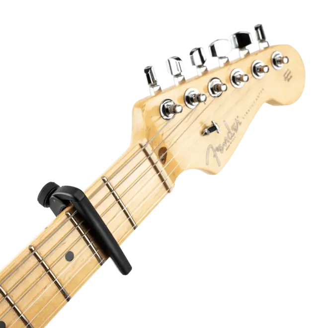 D'Addario Pro Plus Guitar Capo, Black