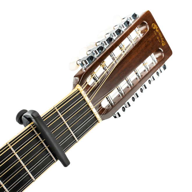 D'Addario Pro Plus Guitar Capo, Black