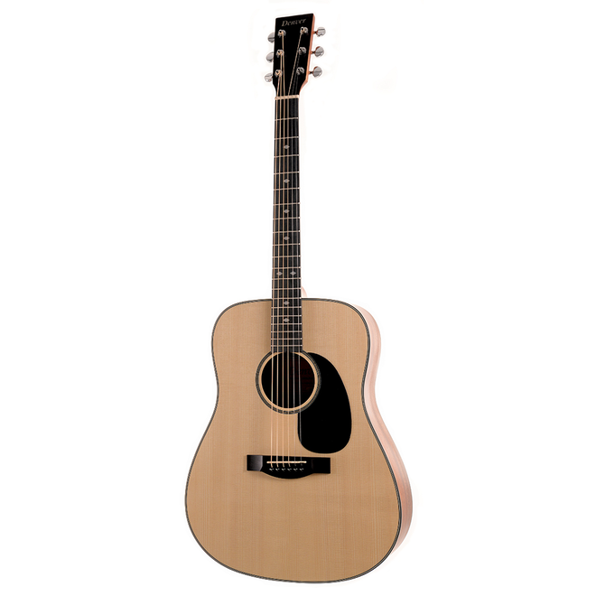Denver Dreadnought Acoustic-Electric Guitar, Solid Spruce/Mahogany