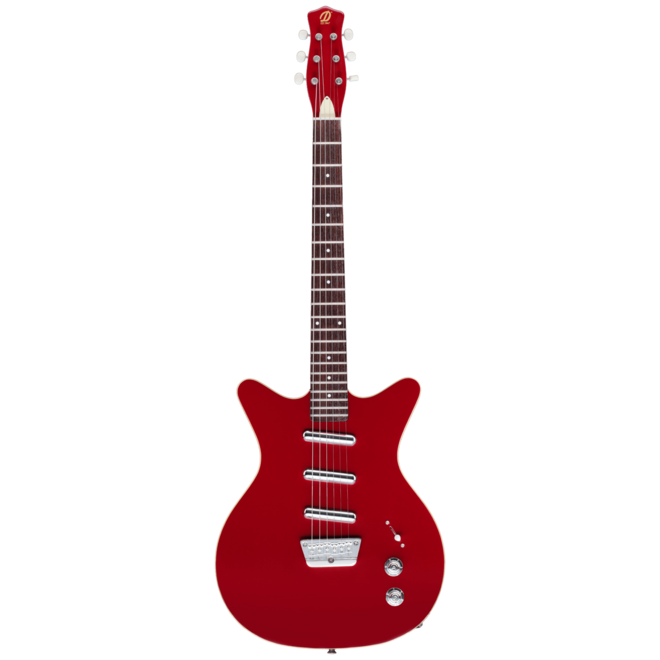 Danelectro '59 Triple Divine Electric Guitar, Red