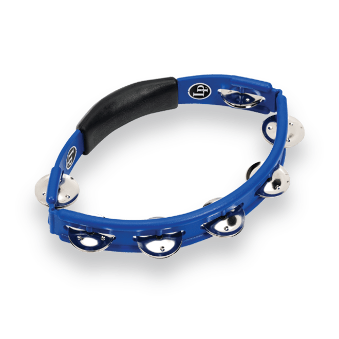 Latin Percussion City Series Handheld Tambourine, Blue